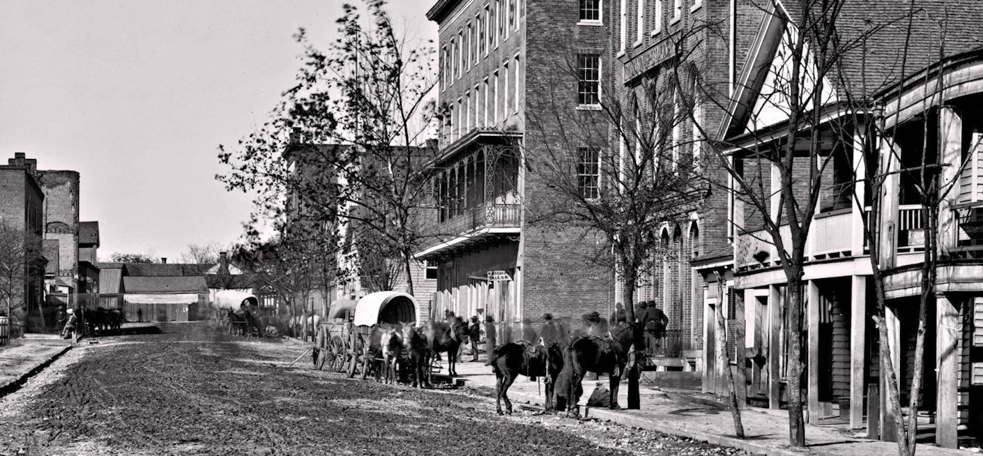 Downtown Atlanta, 1864